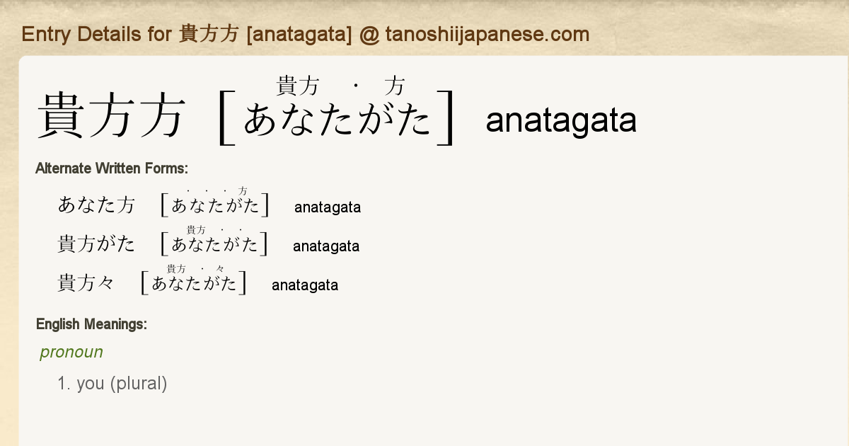 貴重　タヒチ語 DICTIONARY 貴重 タヒチ語 DICTIONARY